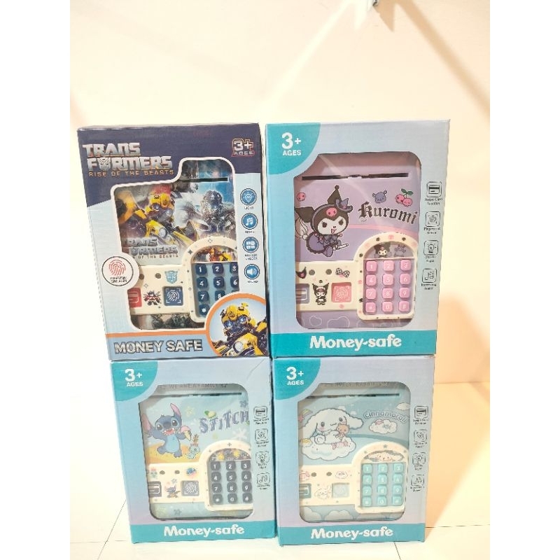 GOGO TOYS - MAINAN CELENGAN ATM / KARTU KUROMI MELODY ELEKTRIK KARTU GESEK