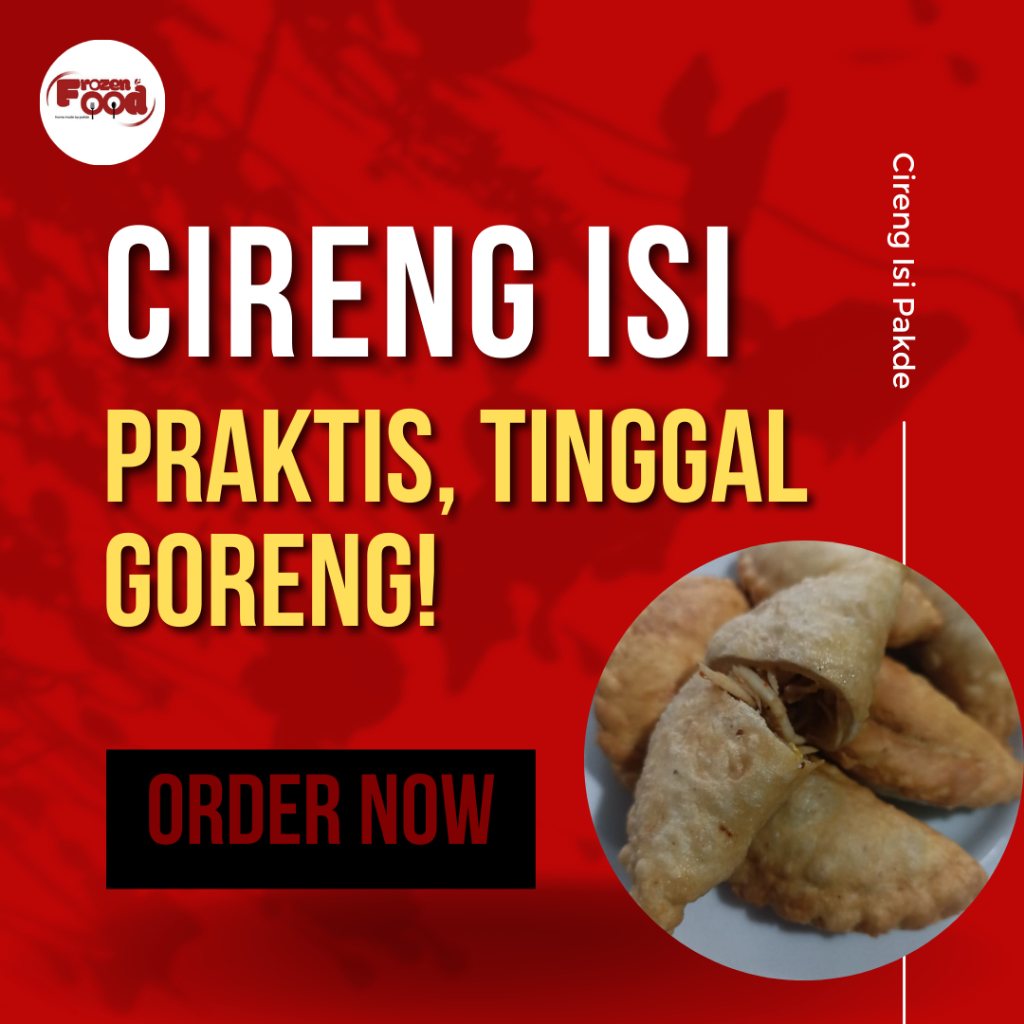 

Cireng Isi Pakde Ayam Suwir Original, Ayam Suwir Pedas, Jando Pedas, Bakso Pedas 1 Pack isi 5