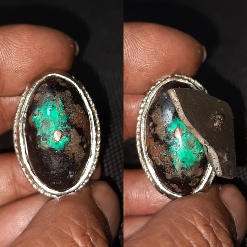 Batu akik Damar wulan badar besi lawasan