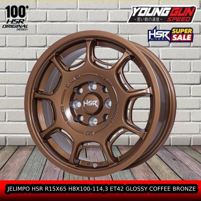 Velg Mobil R15 Hsr Jelimpo Velg Mobil R15 Untuk Brio Jazz Mobilio Yaris Ignis