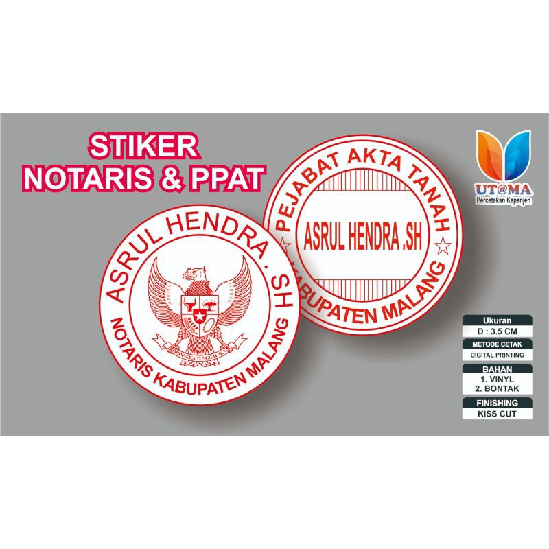 

Stiker Notaris