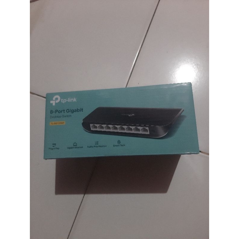 Switch TP-LINK 8 Port Gigabit TL-SG1008D