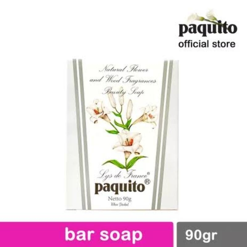 PAQUITO sabun batang Natural