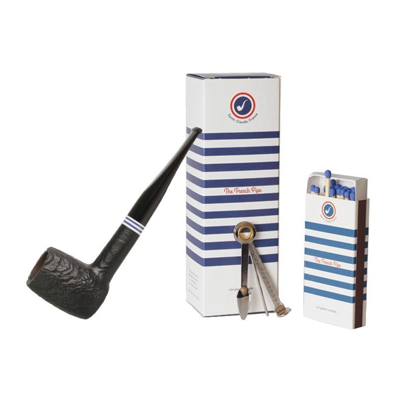 Pipa Cangklong Chacom The French Sandblast no 5 - Briar Pipe