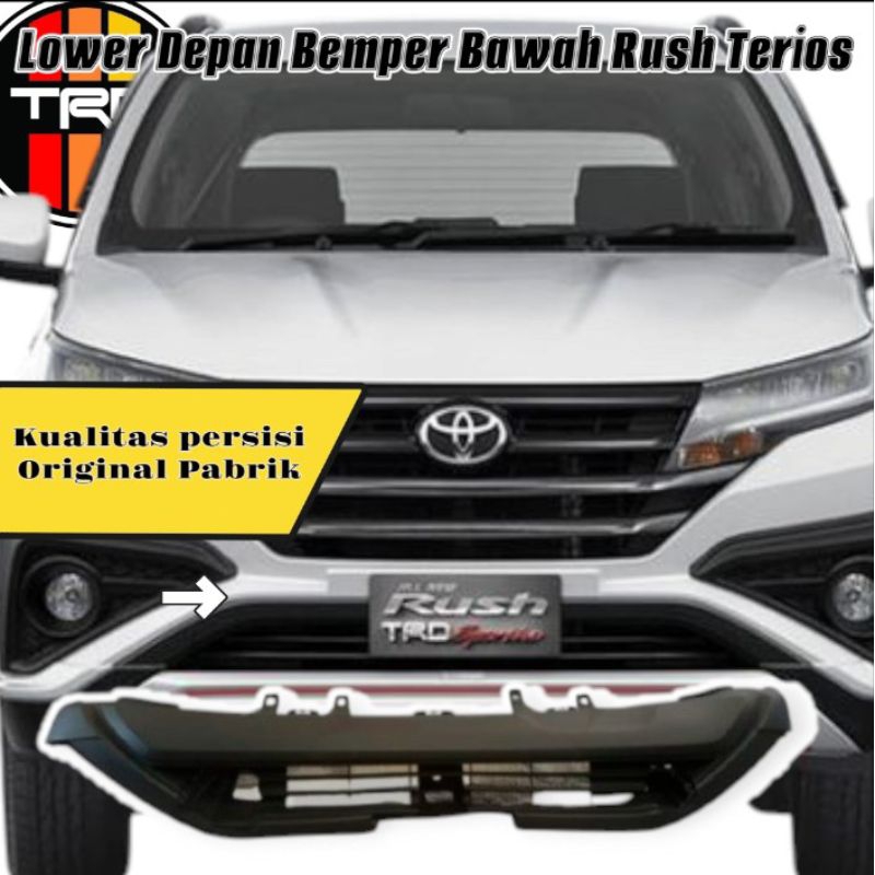 Mobil Toyota Rush Cover Depan Lower Bemper Bawah 2018 2019 2020 2021 Original Pabrik