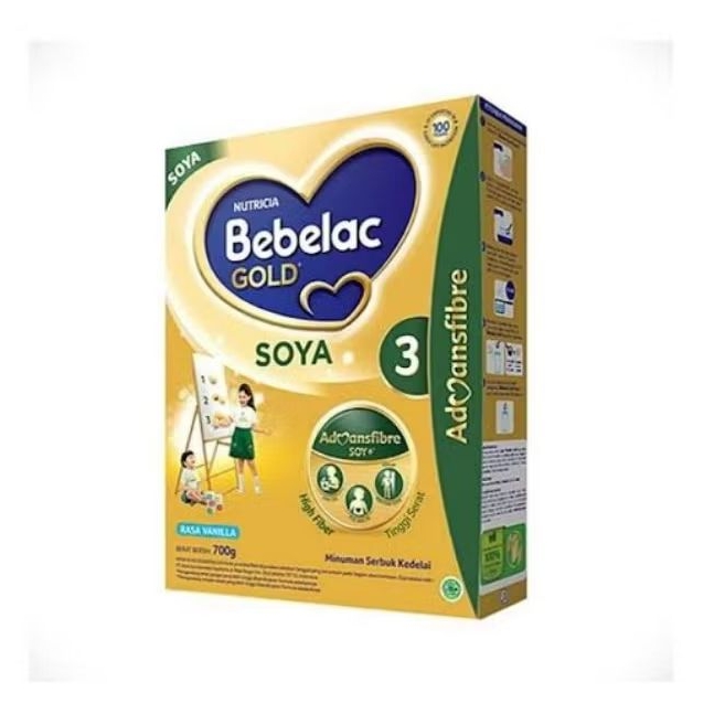 

Bebelac Gold 3 Soya (1-5th) 700gr Rasa Vanila