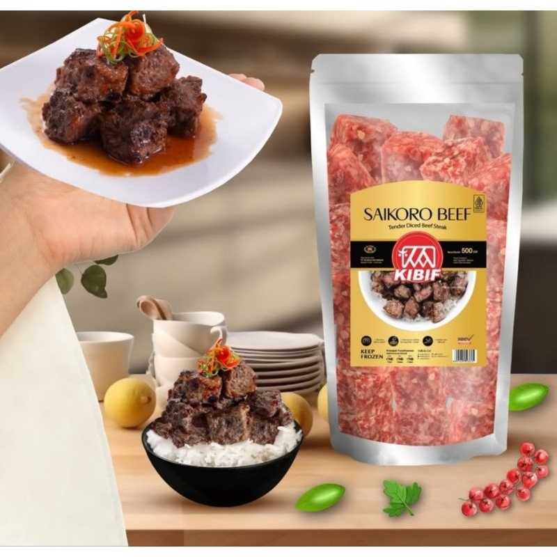 

Kibif Saikoro Beef 500 gram