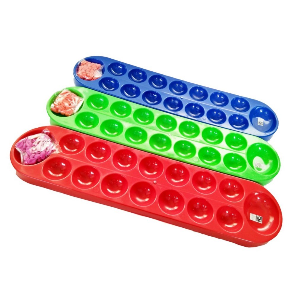 MAINAN CONGKLAK TRADISIONAL / Mainan Anak Tradisional Congklak - Permainan Congklak Dakon Papan+Biji