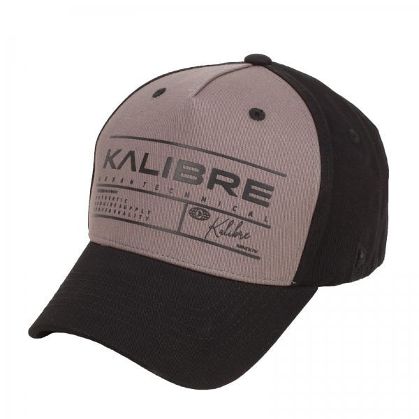 Topi Baseball Kalibre Warna Black-Grey Art 991977046 Original 100% gaya kasual untuk sehari-hari