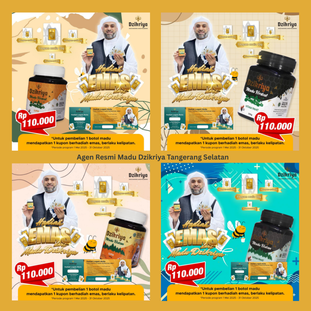 

Madu Dzikriya / Honey / Sehat / Enak