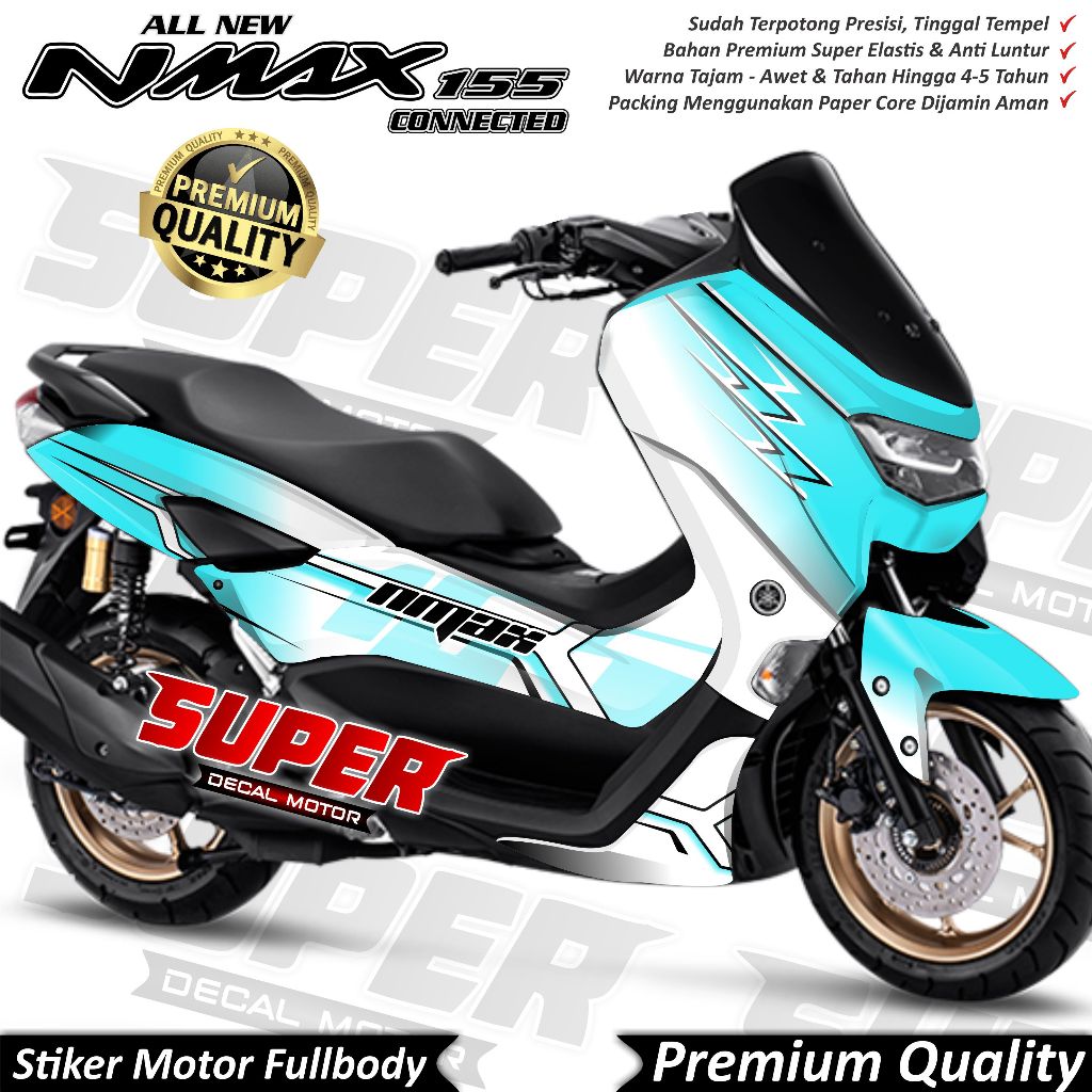 TERBARU Stiker Decal Yamaha Nmax 2020 2021 2022 Full Body Variasi Grafis Keren