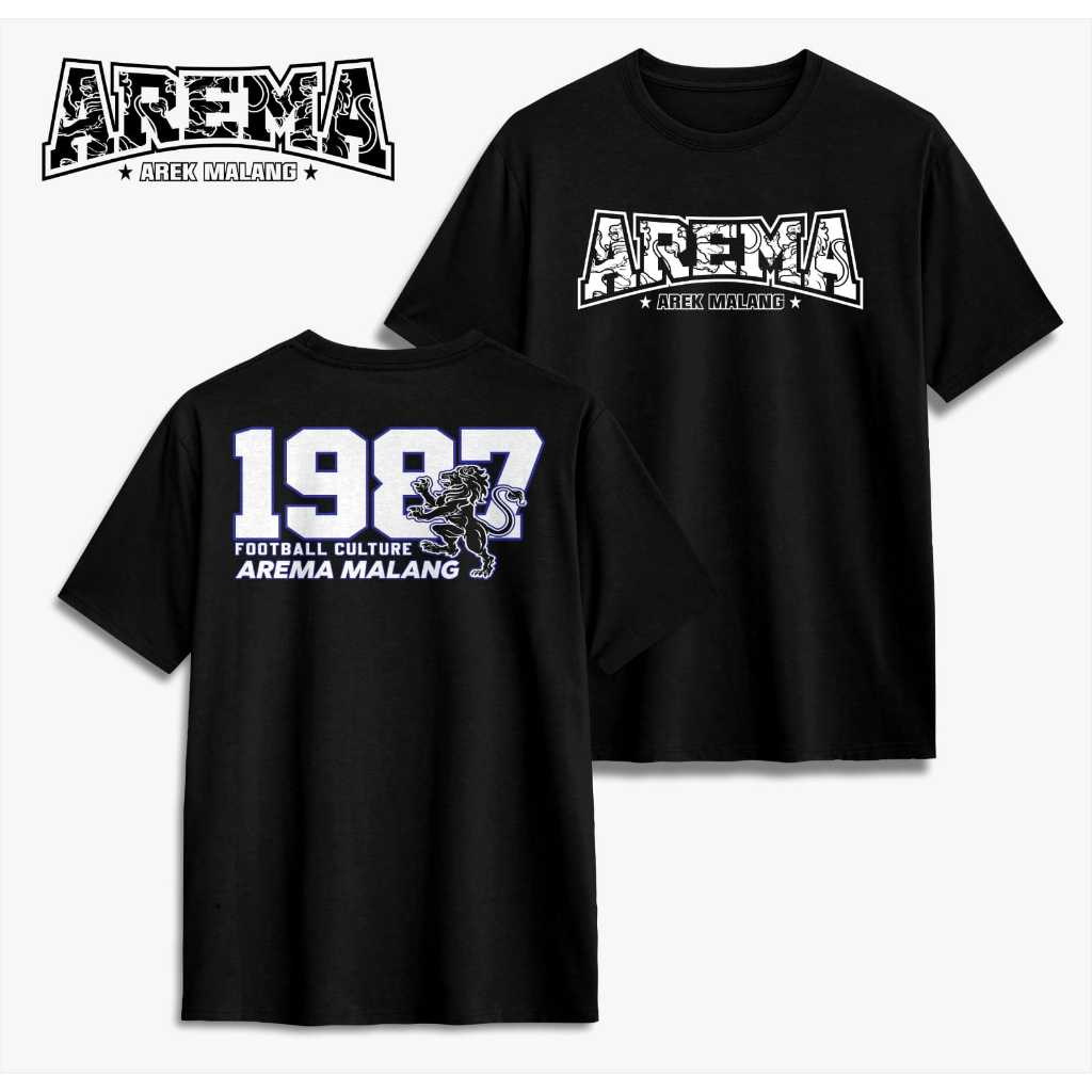 Kaos Arema 1987/Baju Aremania/kaos Aremania Salam Satu Jiwa