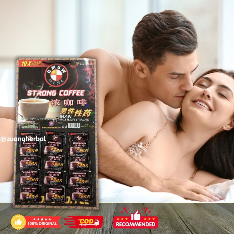 

Strong Coffe Bmsw Kopi Papan Isi 12 Sachet