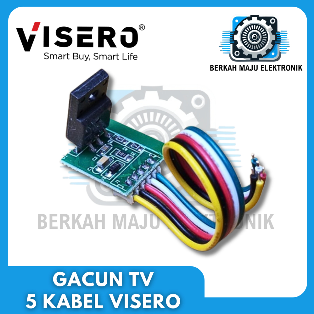 Gacun 5 Kabel Modul Regulator LCD/LED Visero Kit TV MK5 Power Supply 40W