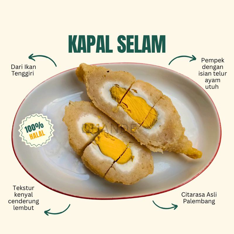 

Pempek Kapal Selam NO MSG