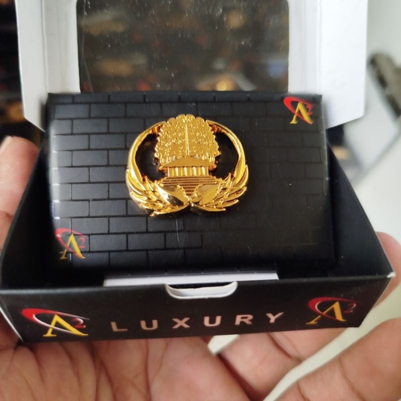 pin lencana korpri luxury paku penitik magnet