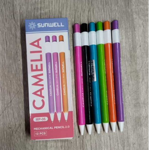 

Eceran Pensil Mekanik 2.0 / Pensil Cetekan Sunwell Camelia Mp-06 harga per batang