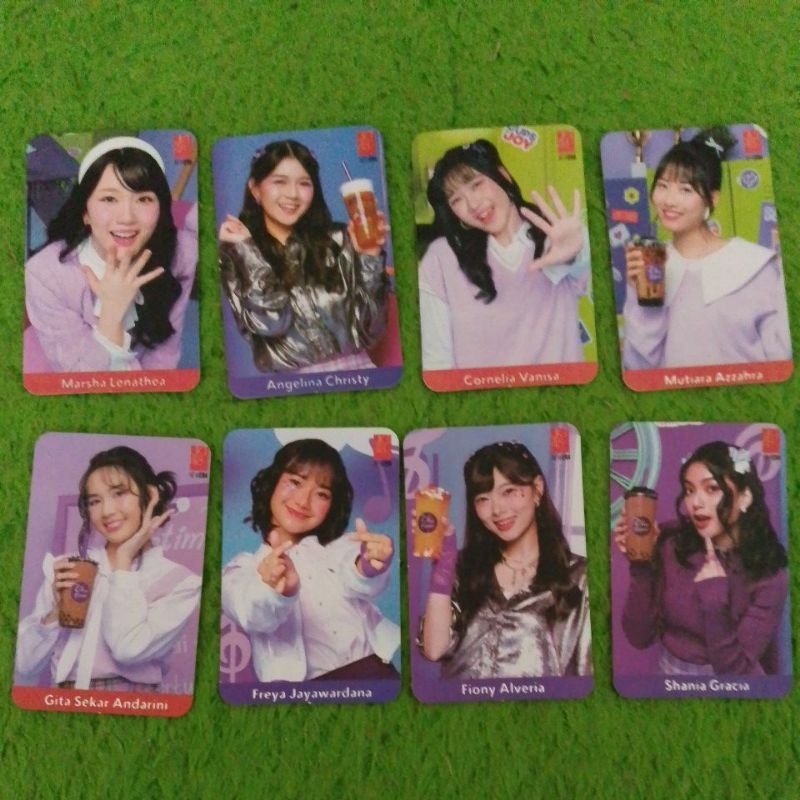 Photocard JKT48 x Chatime (Magic Hour dan Seventeen)
