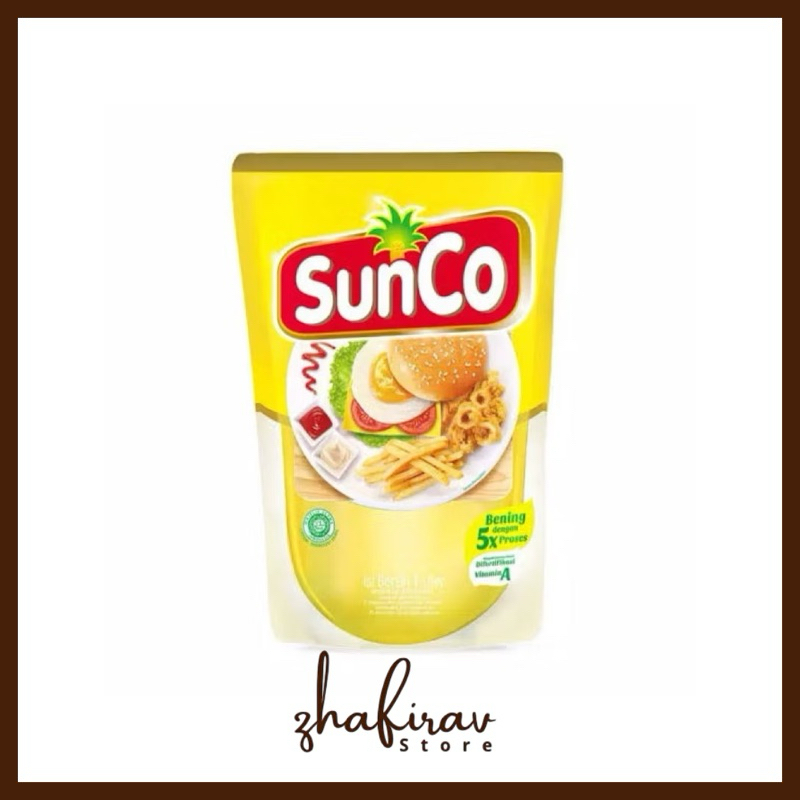 

(JATIM) SunCo Minyak Goreng 1 Liter dan 2 Liter