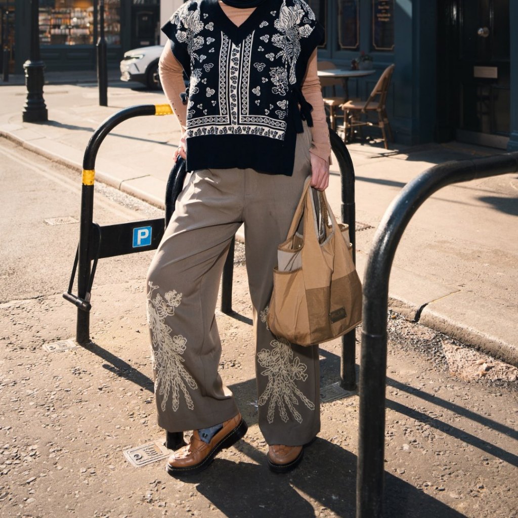 NONAETAL Hibiscus Pants Espresso