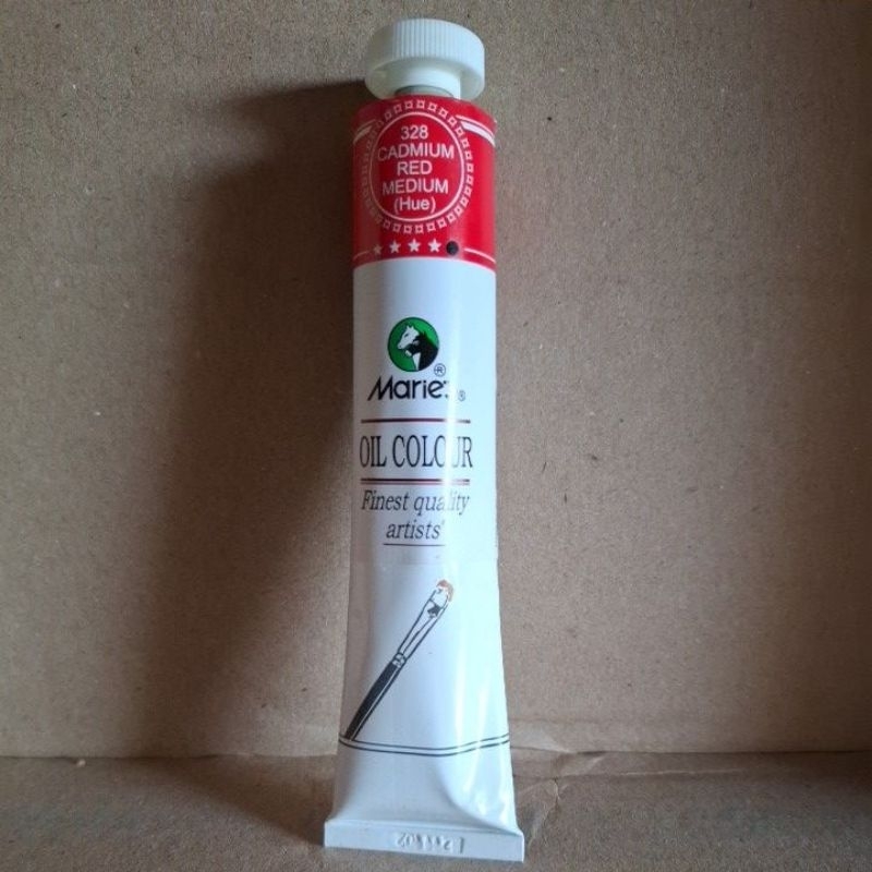 

cat minyak / oil colour maries 50 ml CADMIUM RED MEDIUM (HUE) 328