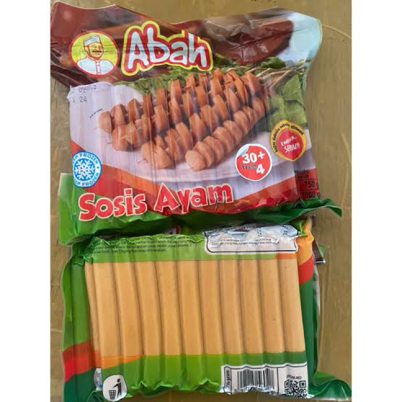

Abah Sosis Ayam Coklat Halal - 750gram