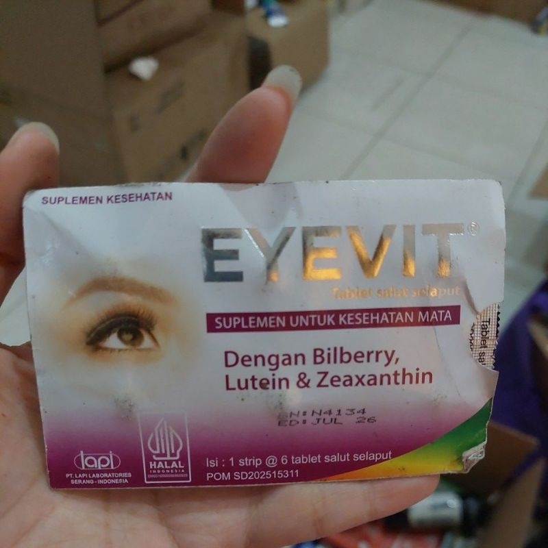 EYEFIT VITAMIN MATA ISI 6 TABLET