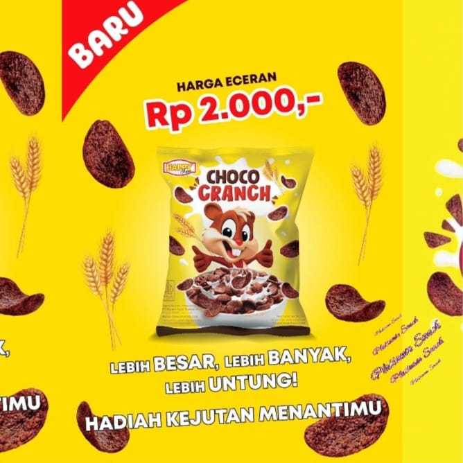 

Happy Time Choco Cranch | Isi 10 Bungkus