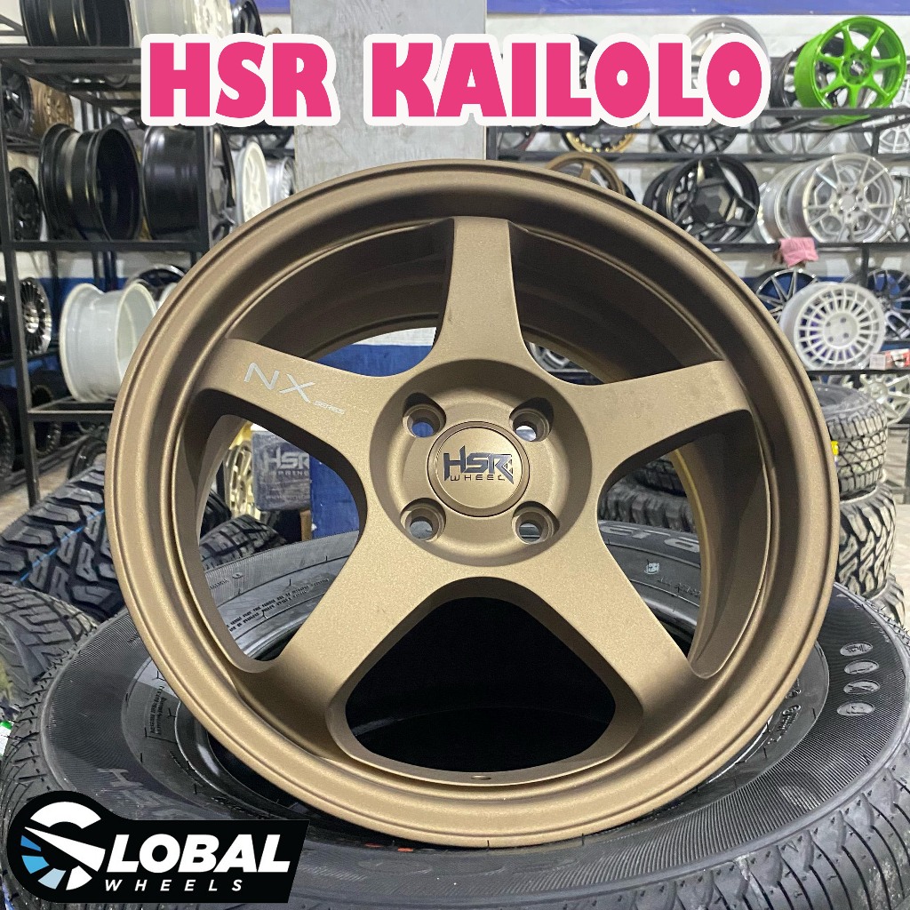 Velg Mobil JDM TE37 HSR Kailolo Ring 16 Buat Yaris, Vios, Baleno, City, Sigra, Datsun Dll