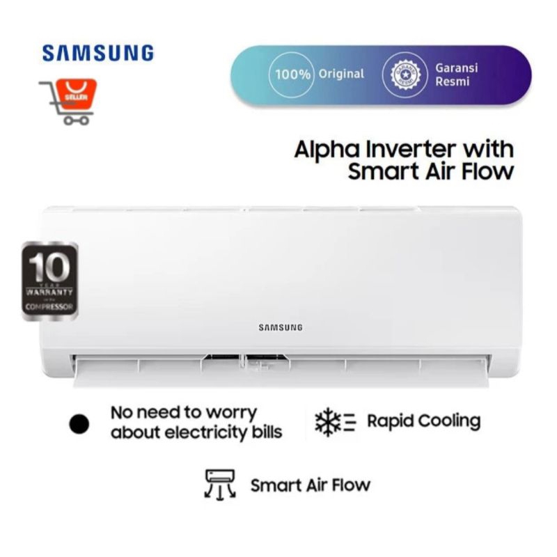 AC SAMSUNG INVERTER 1/2 PK AR05HYLAWKNSE