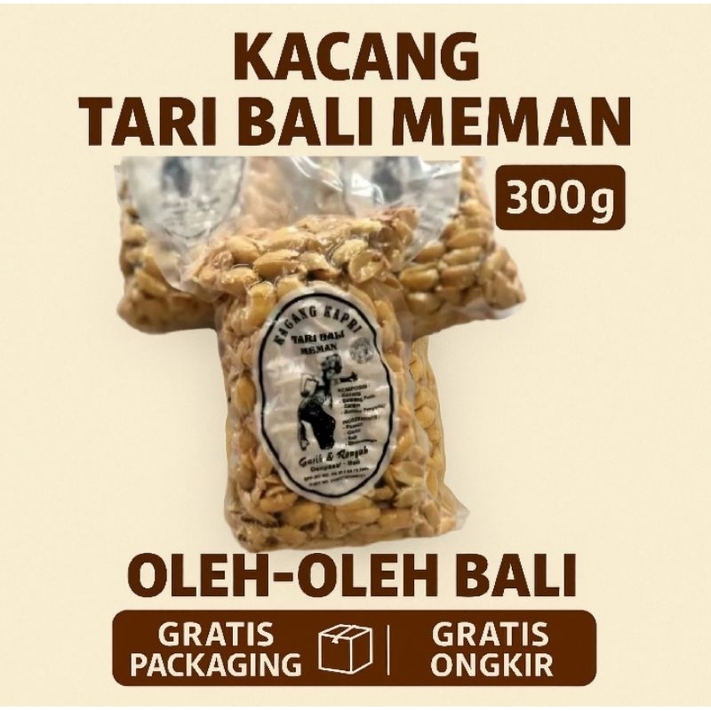 

Kacang Kapri Tari Bali Meman 300g