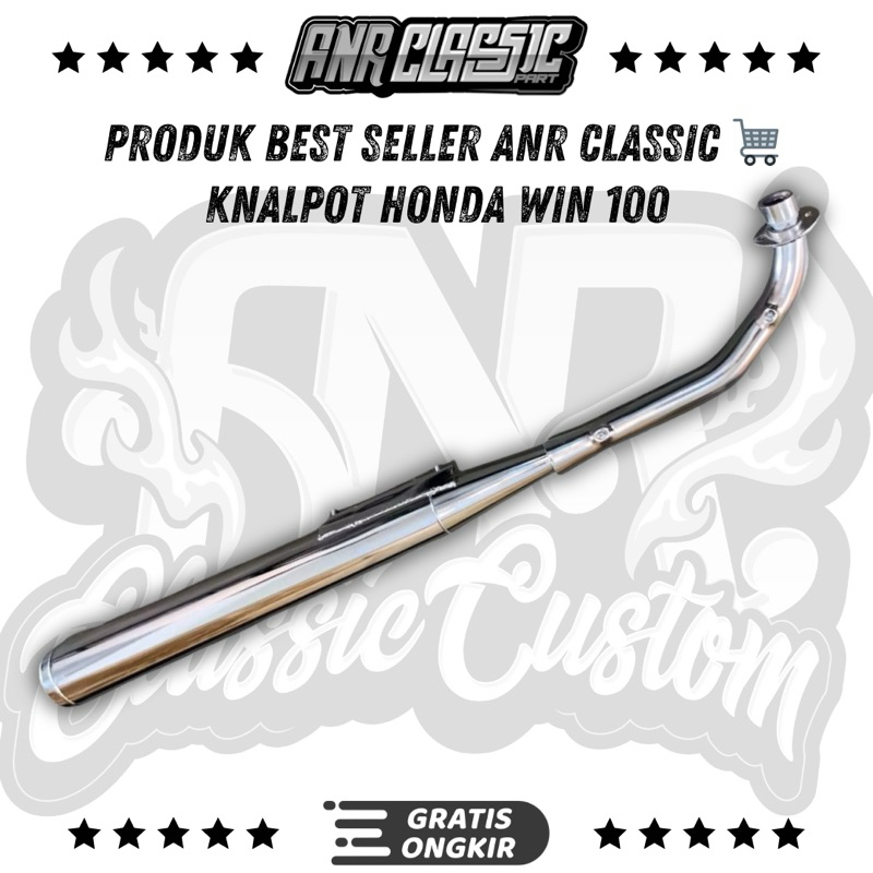 KNALPOT HONDA WIN 100 KNALPOT WIN 100 WIN100 NALPOT HONDA WIN 100