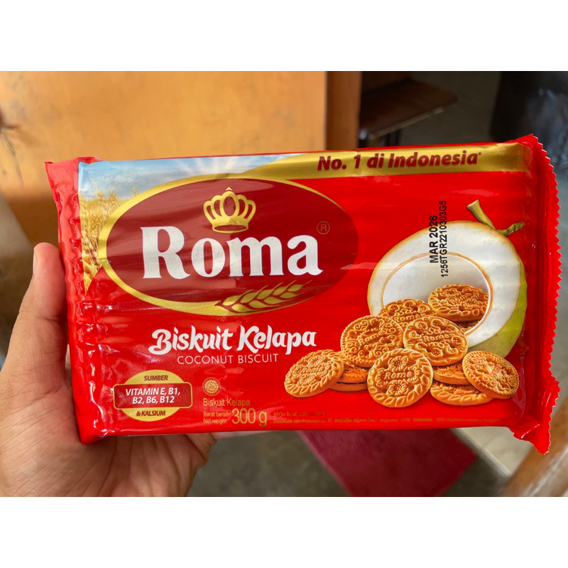 

Biskuit Roma Kelapa Original 300g Coconut Butter Biscuit