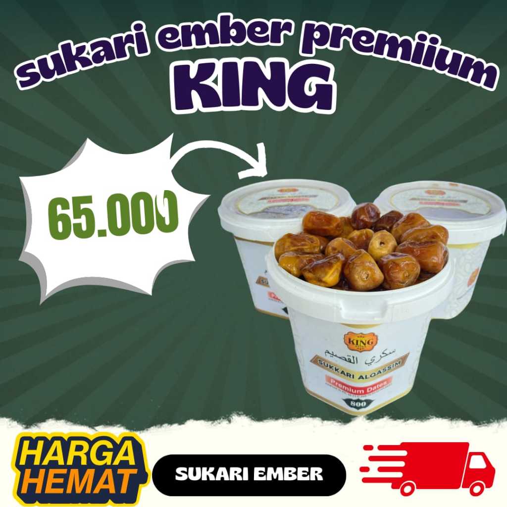 

KURMA SUKARI 800GR EMBER KING