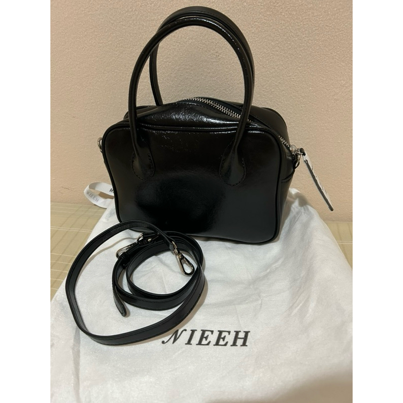 PRELOVED NIEEH SQUARE MINI BAG BLACK