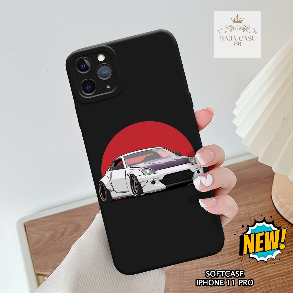 Softcase Iphone 11 Pro - Rajacase - Case Iphone 11 Pro - Motif Case Mobil - Case Iphone 11 Pro - Pel