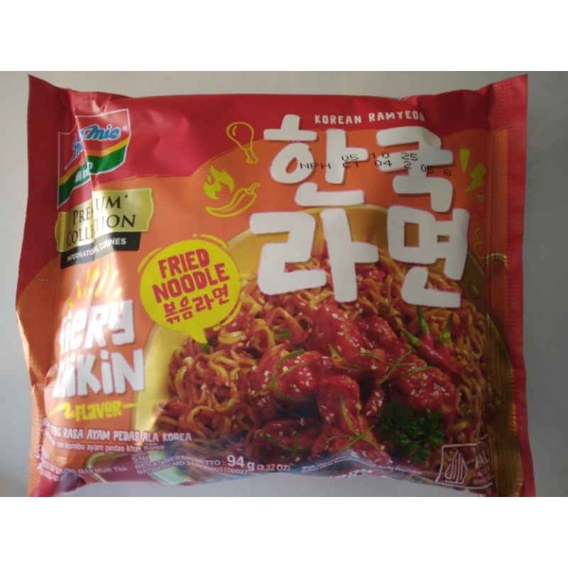 

Indomie Korean Ramyeon Goreng Rasa Ayam Pedas Ala Korea Kemasan 94 Gram