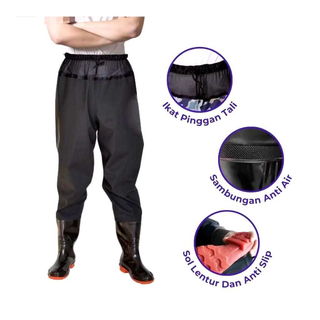 Sepatu Boot Sawah | Sepatu Boot Kebun | Sepatu Bots Karet | Sepatu Boot Celana | Sepatu Petani Panja