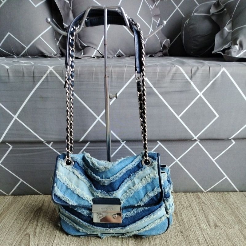 Tas Michael Kors denim preloved