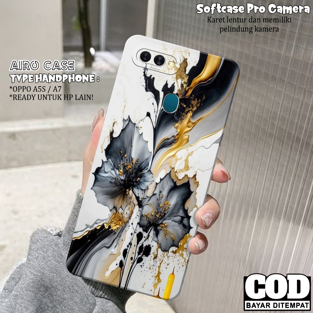 Case OPPO A5S/A7 Terbaru - Softcase OPPO A5S/A7 - Fashion Case ABSTRAK - Casing OPPO A5S/A7 - Softca