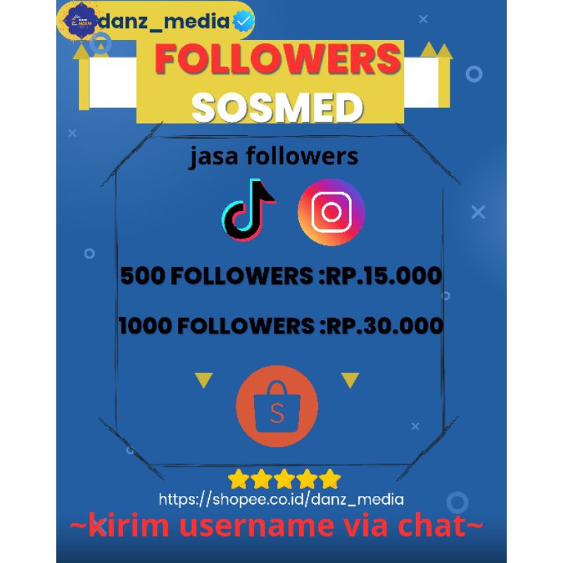 followers tiktok termurah