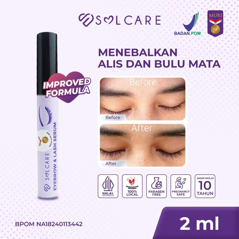 Eyebrow & Lash Serum Solcare