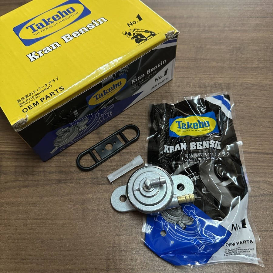TAKEHO SPIN 125 KERAN BENSIN ASSY KRAN MEMBRAN TANGKI FUEL VAKUM VACUM MOTOR SKYDRIVE SKYWAVE SKY DR