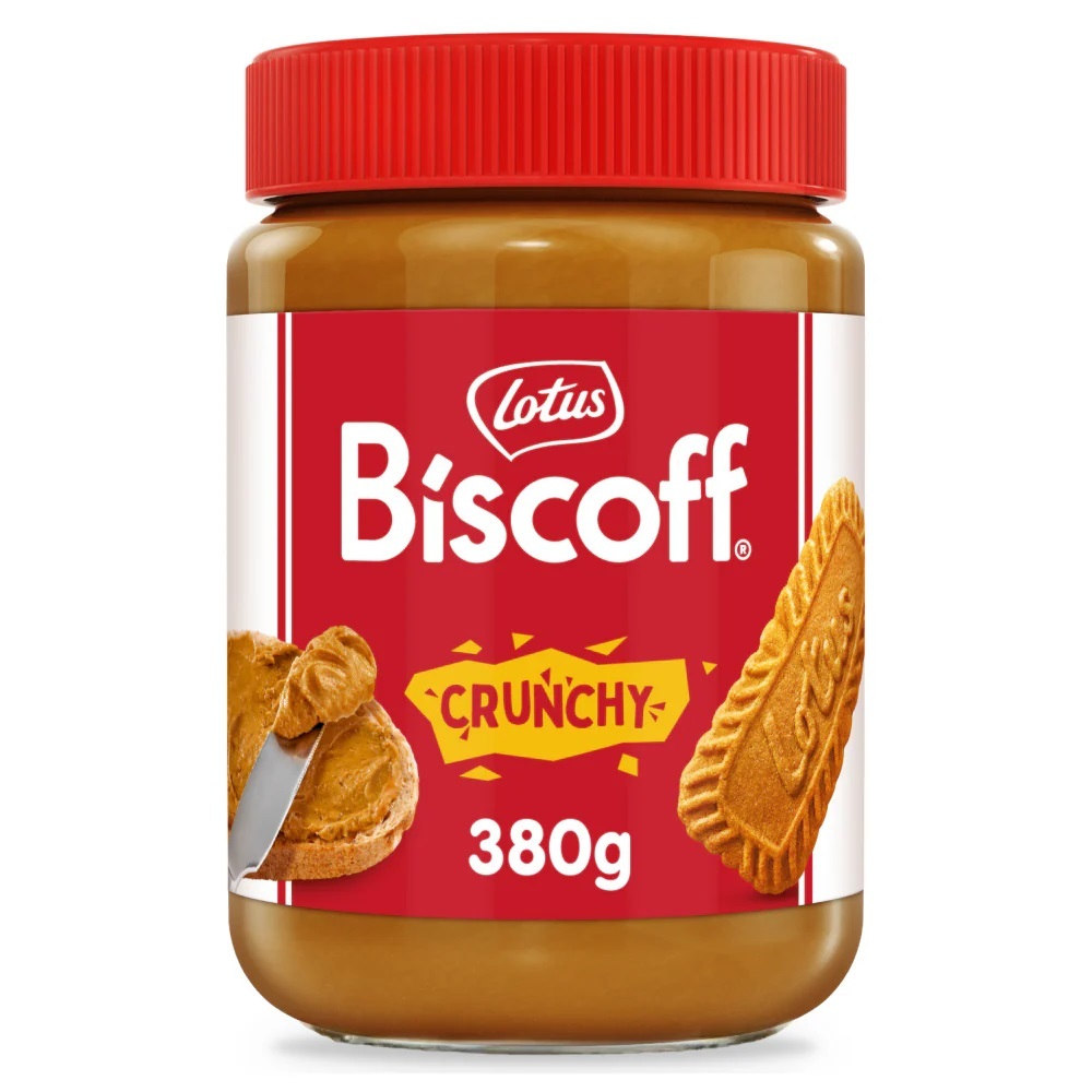 

Lotus Biscoff Spread Crunchy 380gr - Selai Biskuit Speculoos 380 gr