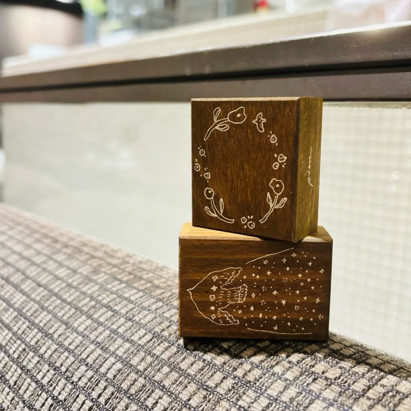 

Pion Deco Vol.3 Rubber Stamp - egg flower . meteor