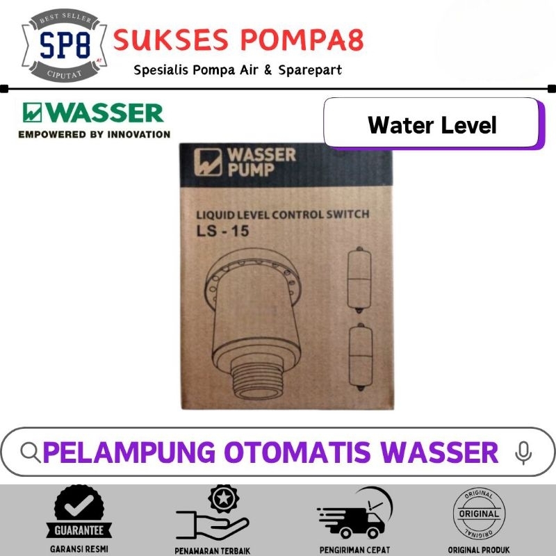 RADAR WASSER LS-15 pelampung toren otomatis