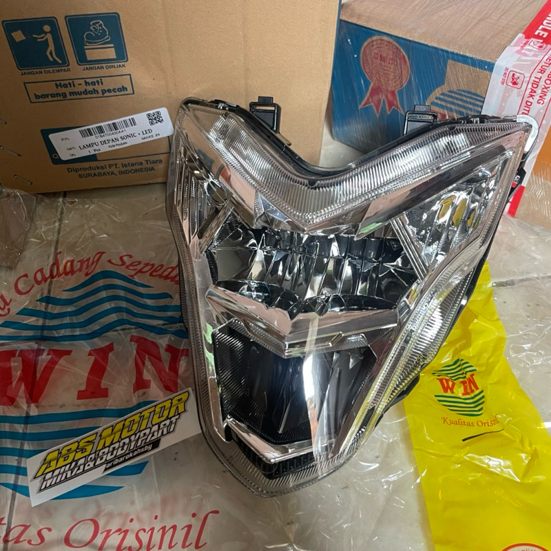 Lampu Depan SONIC Led Reflektor lampu depan Honda SONIC LED