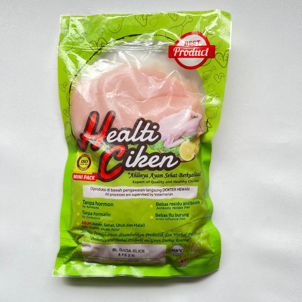 

HEALTI CIKEN Dada Ayam Slice 500gr - BEBAS RESIDU ANTIBIOTIK & TANPA HORMON