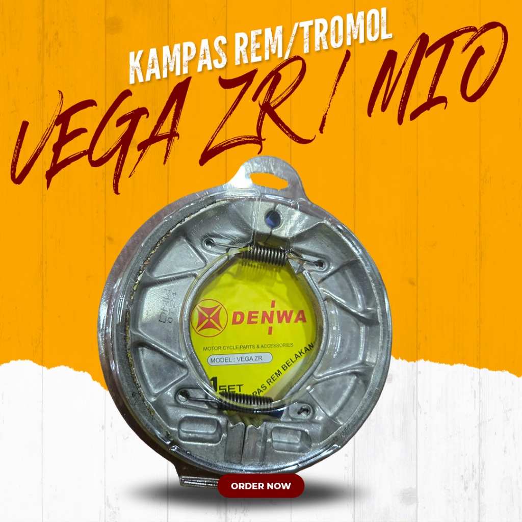 KAMPAS REM TROMOL BELAKANG YAMAHA JUPITER MX JUPITER Z NEW 115 VIXION MIO MIO J X RIDE XEON RC MIO M