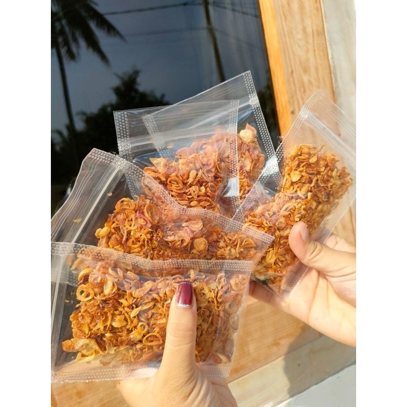 

[1kg] Bawang Merah Goreng Brambang Goreng Lokal Original 100% Tanpa Campuran Tanpa Pengawet